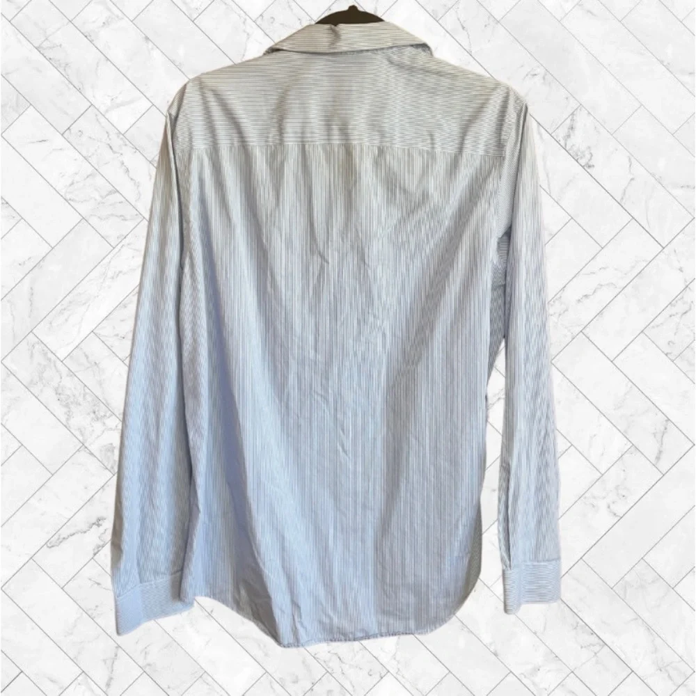Striped Collared Button Up - Picture 2 of 3